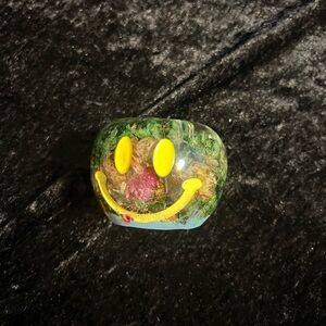 Forbidden Forest😊✨ Resin Happy Face Container – Spread Joy & Keep Organized!✨😊